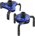 WORKPRO Universal Oil Filter Wrench Adjustable (68-130mm), Oil Filter Removal Tool, Oil Filter Change Set, Ideal for Engine Filters, Conduit, & Fittings
