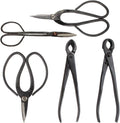 BambooMN 5 Piece Bonsai Sheal Tool Set, Concave Cutter, Knob Cutter, Bonsai Trimming, Beginner Friendly - 1 Set