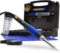 YIHUA 928D Soldering Iron Kit, 65W Soldering Iron, Fully Digital, Display °F/°C, Temperature Control, Accuracy 194~896℉- Soldering Kit with Sleep Function, Temp. Correction Function, Holder &more.