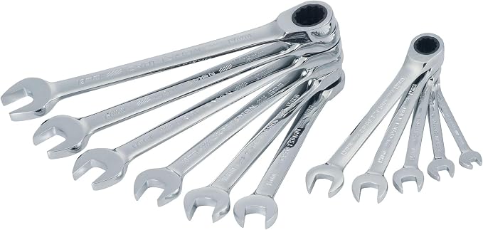 CRAFTSMAN Ratcheting Wrench Set, Metric, 11-Piece (CMMT87021)