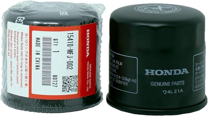 Edwards Oil Filter Two Pack 15410-MFJ-D02 with Crush Washers