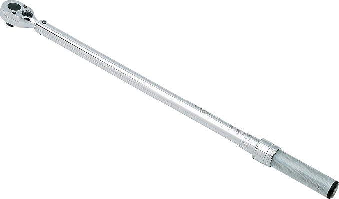 CDI 3/4 Inch Drive Adjustable Click Torque Wrench, Range 100-590 Ft Lbs / 169-779 Nm (6004MFRMH)