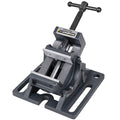 Strong Hand Tools Cradle-Angle Drill Presss Vise with 2500 lb of Clamping Force, MAX 3.5" Jaw Opening, 0-90 Degree Adjustable Tilt, Durable Cast Iron Vise, For Drill and Woodworking, SBV390
