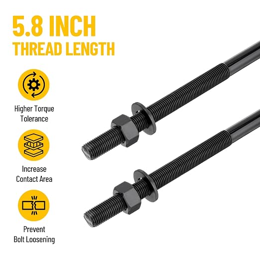 16 Inch Square Bend U-Bolt Kit for Truck Chassis