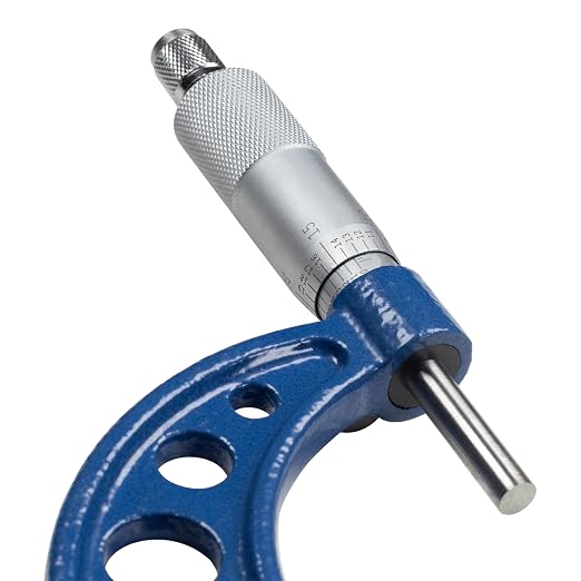 HFS(R) 2-3" Outside Micrometer with 0.0001" Accuracy, Carbide Anvil and Laser-Etched Scale