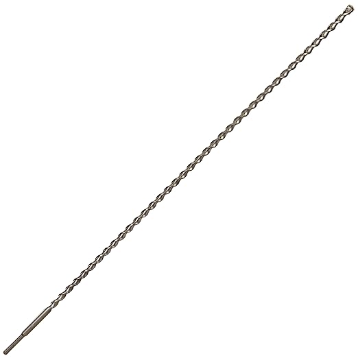 3/8 Inch x 39 Inch SDS Plus Rotary Hammer Drill Bit, Carbide Tipped Concrete Drill Bit for Masonry; Brick, Stone, and Concrete (3/8" x 37" x 39")
