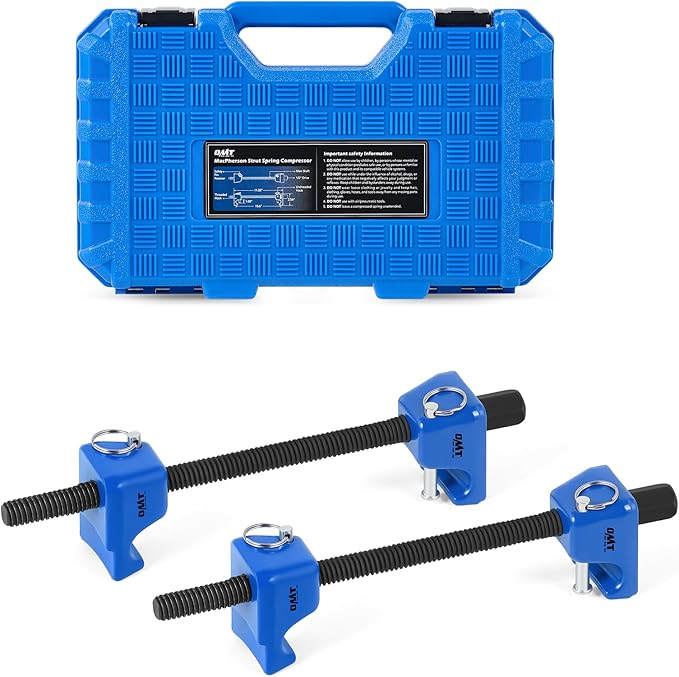 OMT Macpherson Strut Spring Compressor Tool Set with 10.5" Range