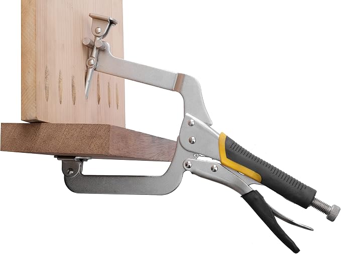 Xiao & Dao Pro Pocket Hole 14 Inch (355mm) Right Angle Corner Clamp Tools, 2 Ways to Use for Woodworking and Pocket Hole Joinery【2-pack】