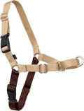 PetSafe Easy Walk Harness, No Pull Dog Harness, Fawn, Medium/Large | Patented Martingale Loop Gives Gradual Shoulder Pressure to Stop Pulling, Front-Chest Leash Clip Prevents Gagging