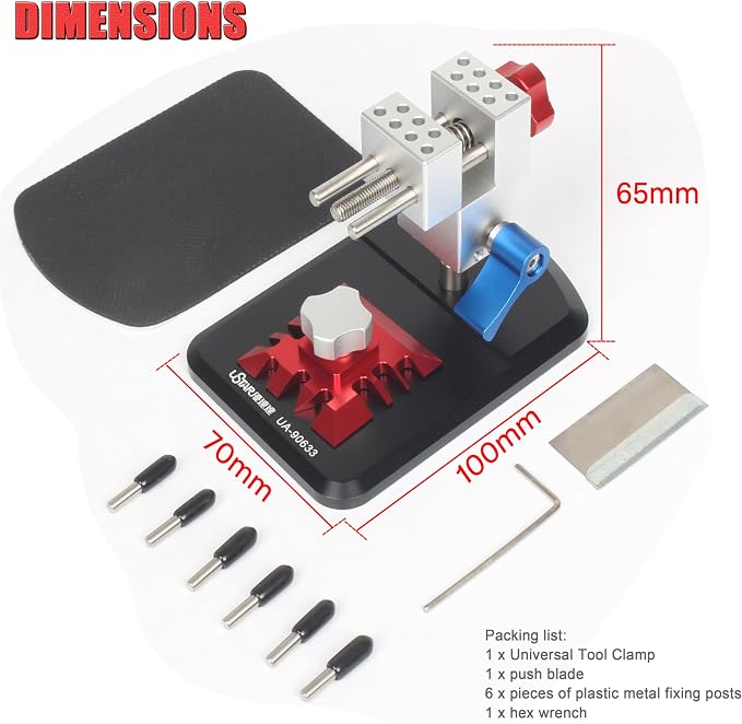 Multi functional Precision Bench Vise Clamp for Model Building