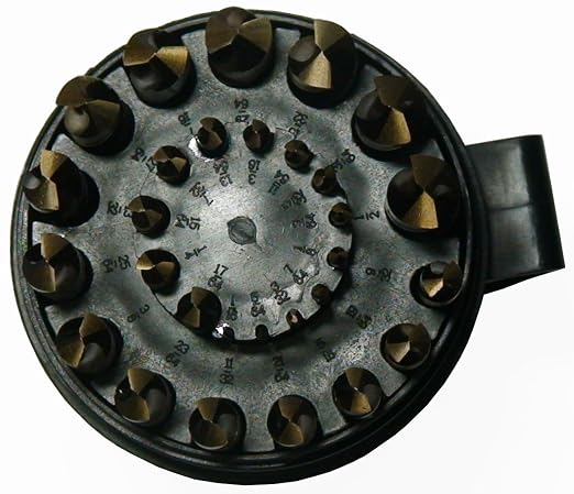 Drill America - D/A29J-CO-PC 29 Piece M42 Cobalt Drill Bit Set in Round Case (1/16" - 1/2" X 64ths), D/ACO Series