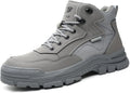 Work Boots for Men,Lightweight Breathable High Top Steel Toe Boots,Indestructible Steel Toe Shoes,Non Slip Safety Work Shoes.