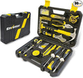 ENVENTOR Home Tool Kit, Basic Household Auto Repair Tool Set with Toolbox Storage Case, General Household Tool Kit for Men Women Home Maintenance, DIY Projects, 90 PCS General Hand Tools Kit