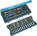 Hazet 888ZN 58 Pc 12pt 3/8" Socket and Bit Set