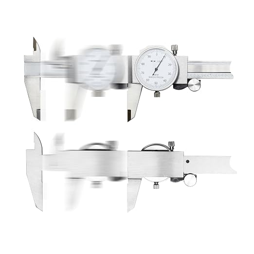 TEXALAN(R) 0-6" 4 Way Dial Caliper .001" Shock Proof Imperial Stainless Steel