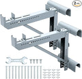 Colinktool Ladder Jacks,Short Body Ladder Jacks-2Pack, Siliver