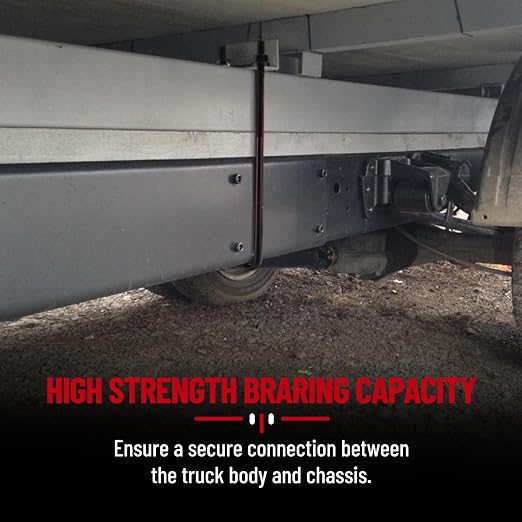 14 Inch Square Bend U-Bolt Kit for Truck Chassis