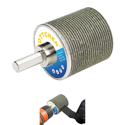 SCOTTCHEN Oscillating Saw Blade Sharpener, Re-Sharpens Dull Saw Blades, Diamond Oscillating Multi-Tool Blade Sharpener for Hand Drills - Upgraded Frameless Design to Quickly Restore Dull Blades