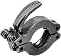 1pc Hinged Spring Clamp - Quick-Release Clamping Ring for Vacuum Applications, Aluminum Pressure Spring Toggle(KF 50)