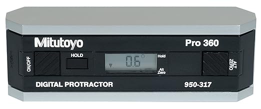 Mitutoyo 950-317 Digital Protractor, Non-Output