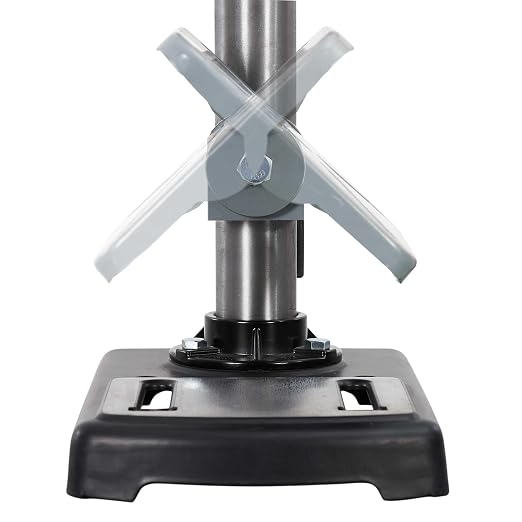 SHOPMAX 8 inch 9 adjustable speeds 4.2 Amp Benchtop Drill Press