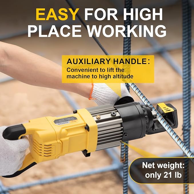 5/8" Electric Hydraulic Rebar Cutter, Portable Rebar Cutter,Cutting rebar 4-16mm,1-1.5s cutting speed,1000w (RC16A)