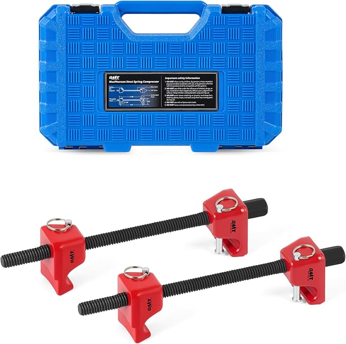OMT Macpherson Strut Spring Compressor Tool Set with 10.5" Range