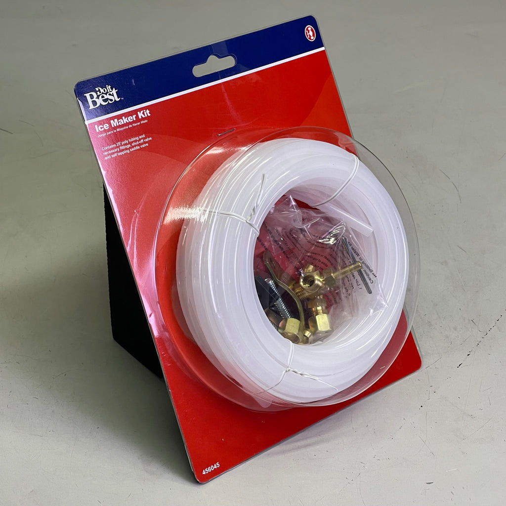 DO IT BEST Poly Tubing Ice Maker Installation Kit 25' x 1/4" DIB855-20LF 456045