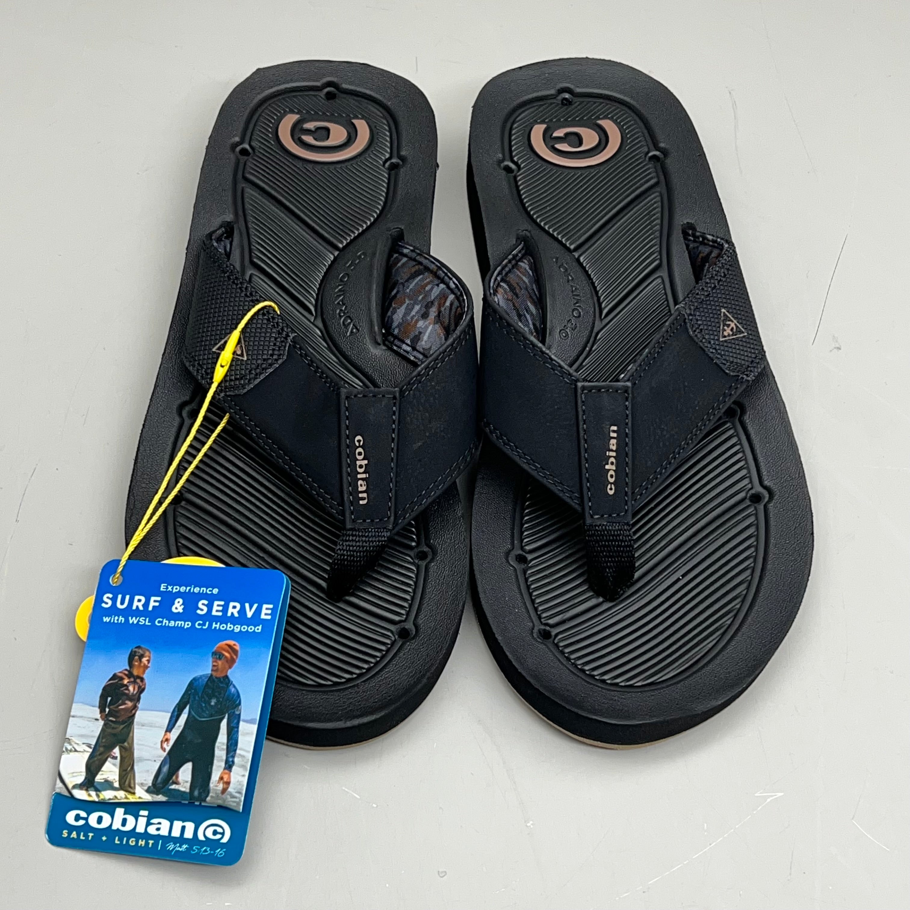 COBIAN Draino 3 Water Friendly Sandal's Men's Sz 8, EU 40 Midnight HBD23-415-8