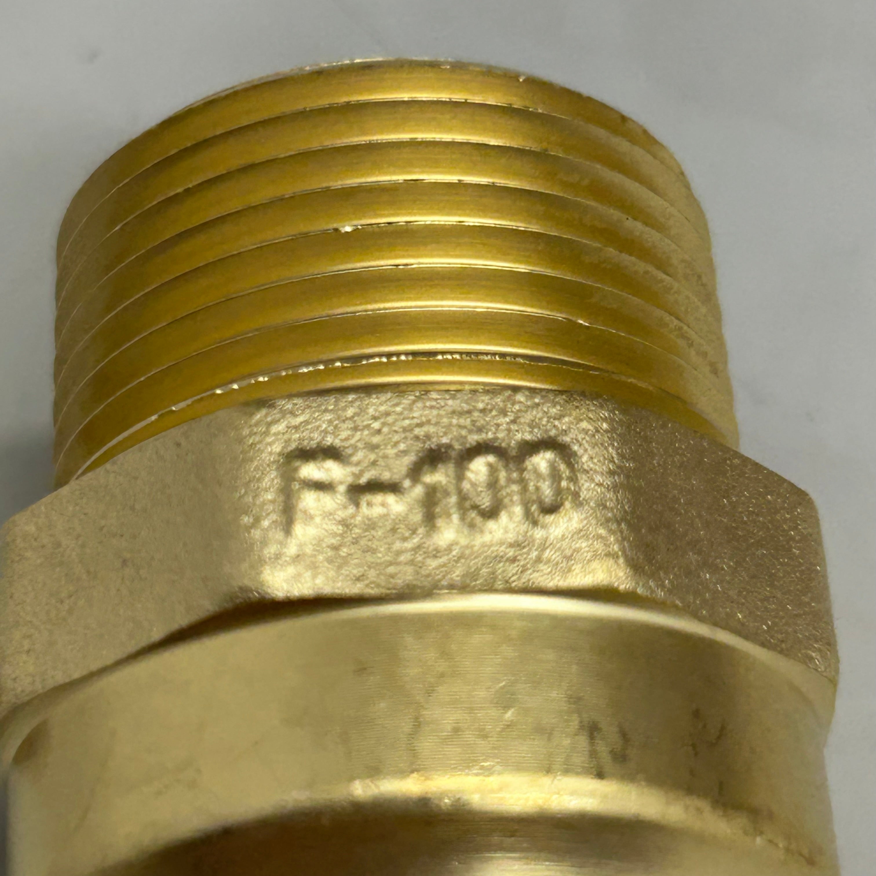 DIXON (3 Pack) Male Cam And Groove Adapter X Male NPT Thread. 1" Brass BR-F100