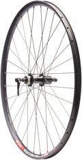 Quality Wheels Deore FH-QC300/DT E593 Rear Wheel - 29" QR x 135mm Center-Lock HG 11 BLK 32H