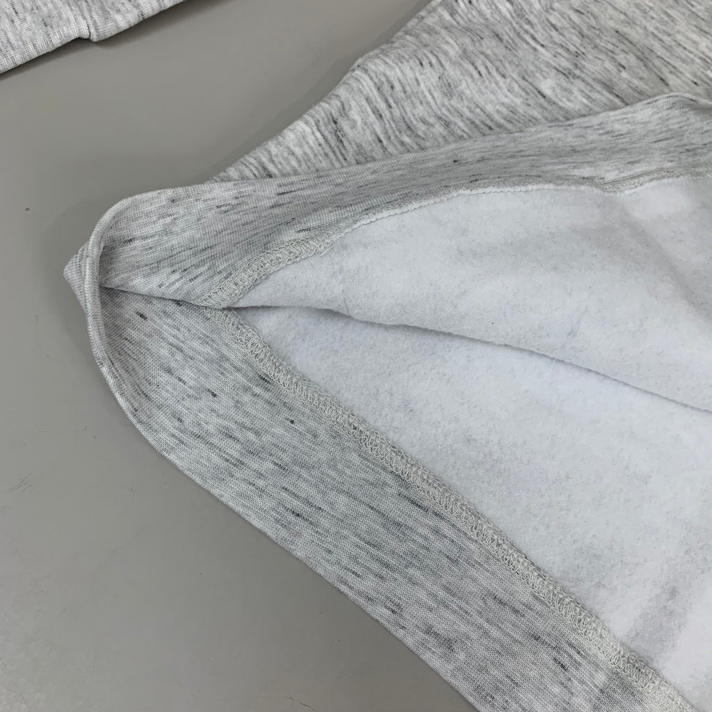 LONEROCK Helen Georgia Tie Hoodie Sz L White/Grey