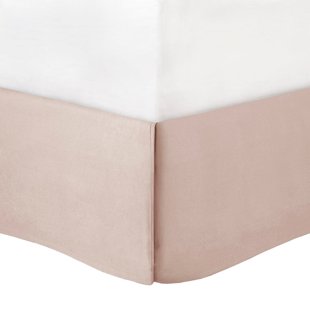 7 Piece Tufted Comforter Set Blush Queen