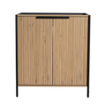 Contemporary Freestanding Bathroom Vanity With Adjustable Shelves