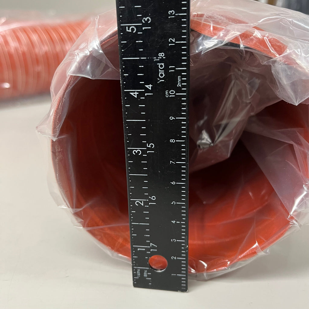 FLEXAUST GS Iron Oxide Red Silicone 5" 12ft Exhaust Hose 2650500012