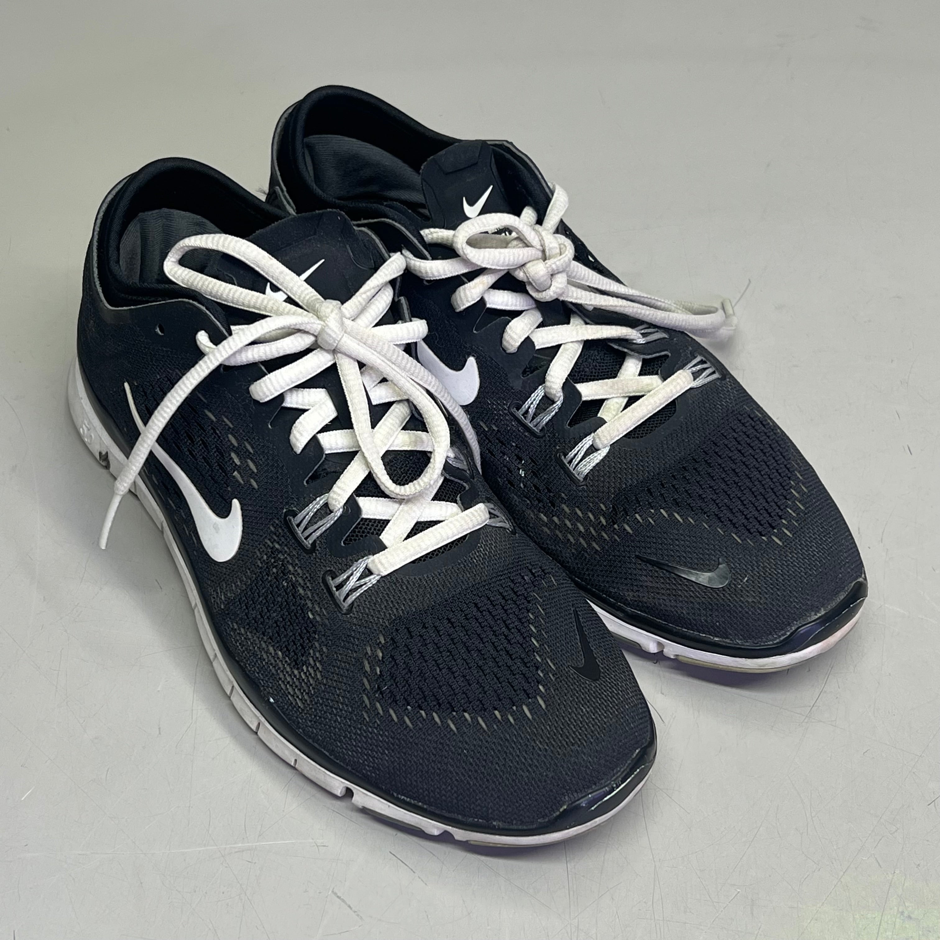 NIKE Free Tri Fit Cross Training Shoes Women's Sz 7 Black/White (Pre-Owned)