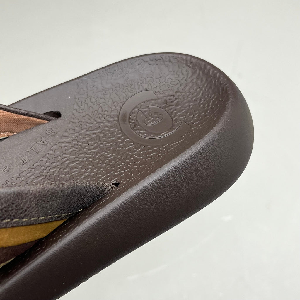 COBIAN Kandui Synthetic Leather Strap Men's Sz 8, EU 40 Chocolate KAN25-2011-8