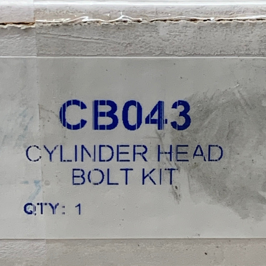 WSM 26 Bolt Kit Cylinder Head G-M-V-6 Various Sizes Black SIL-CB043