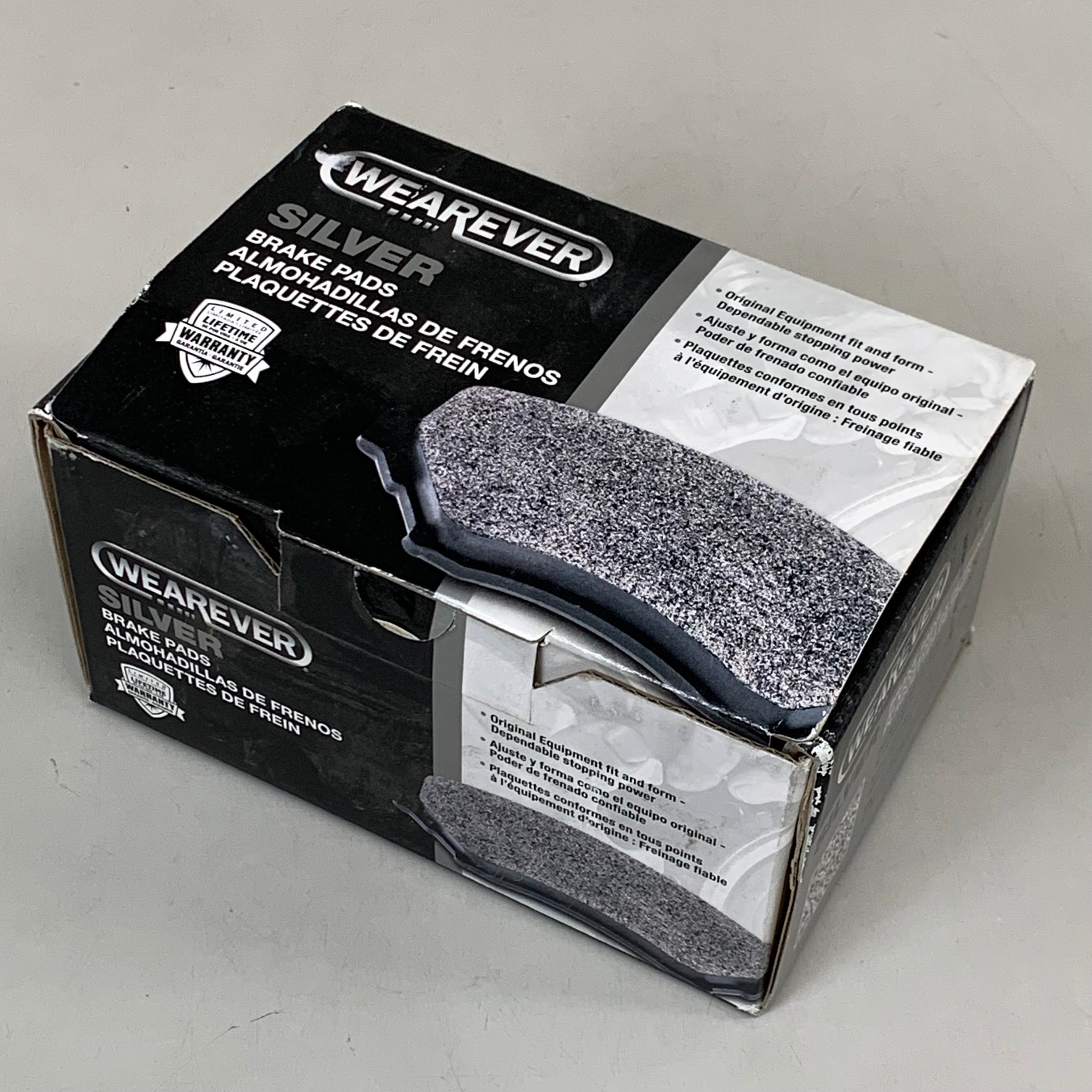 WEAREVER Rear Disc Brake Pad Set Compatible W/ 126 Vehicles NAD580
