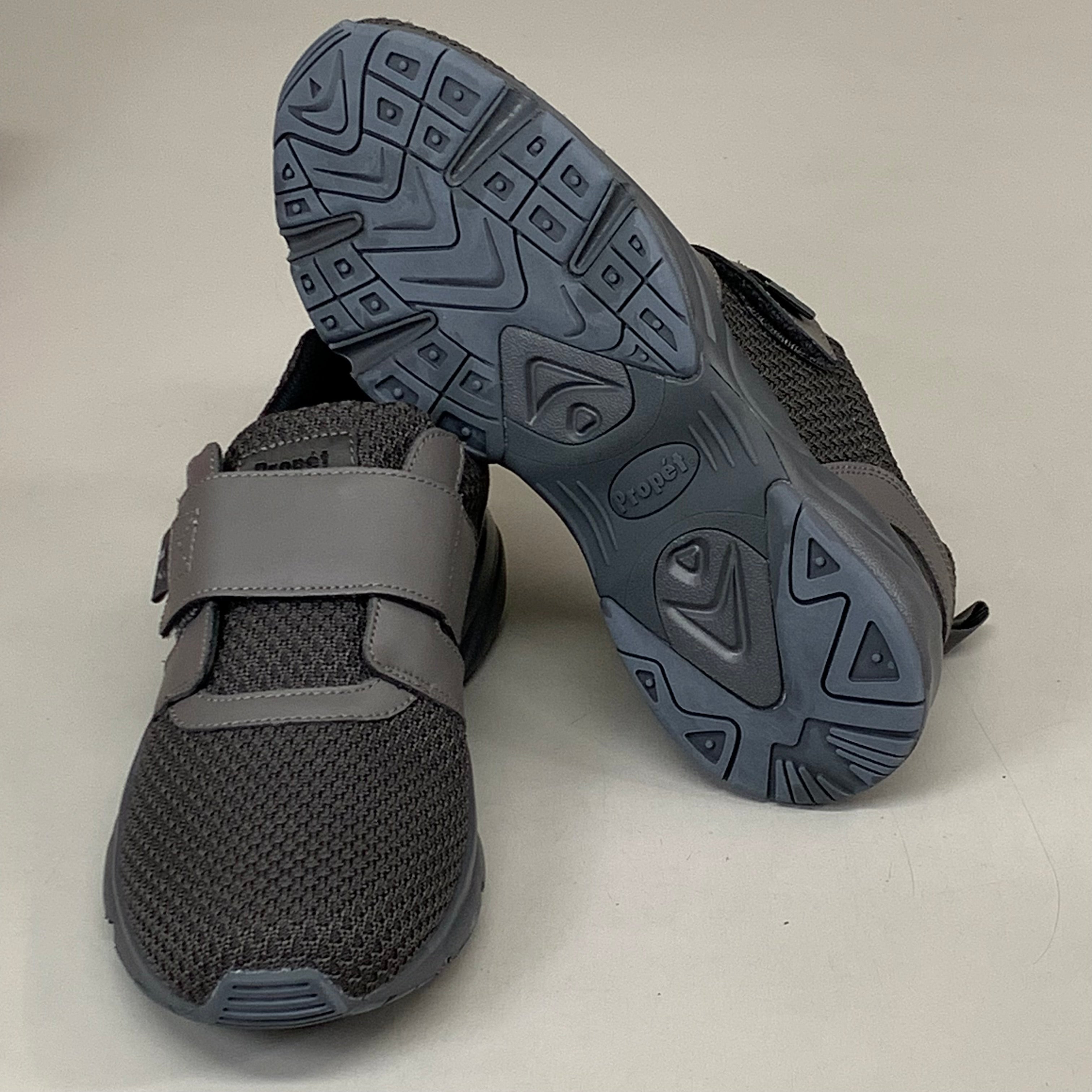 PROPET Stability X Strap Sneaker Shoes Men's SZ 8.5 Stone/Black MAA013MSTNM-08H