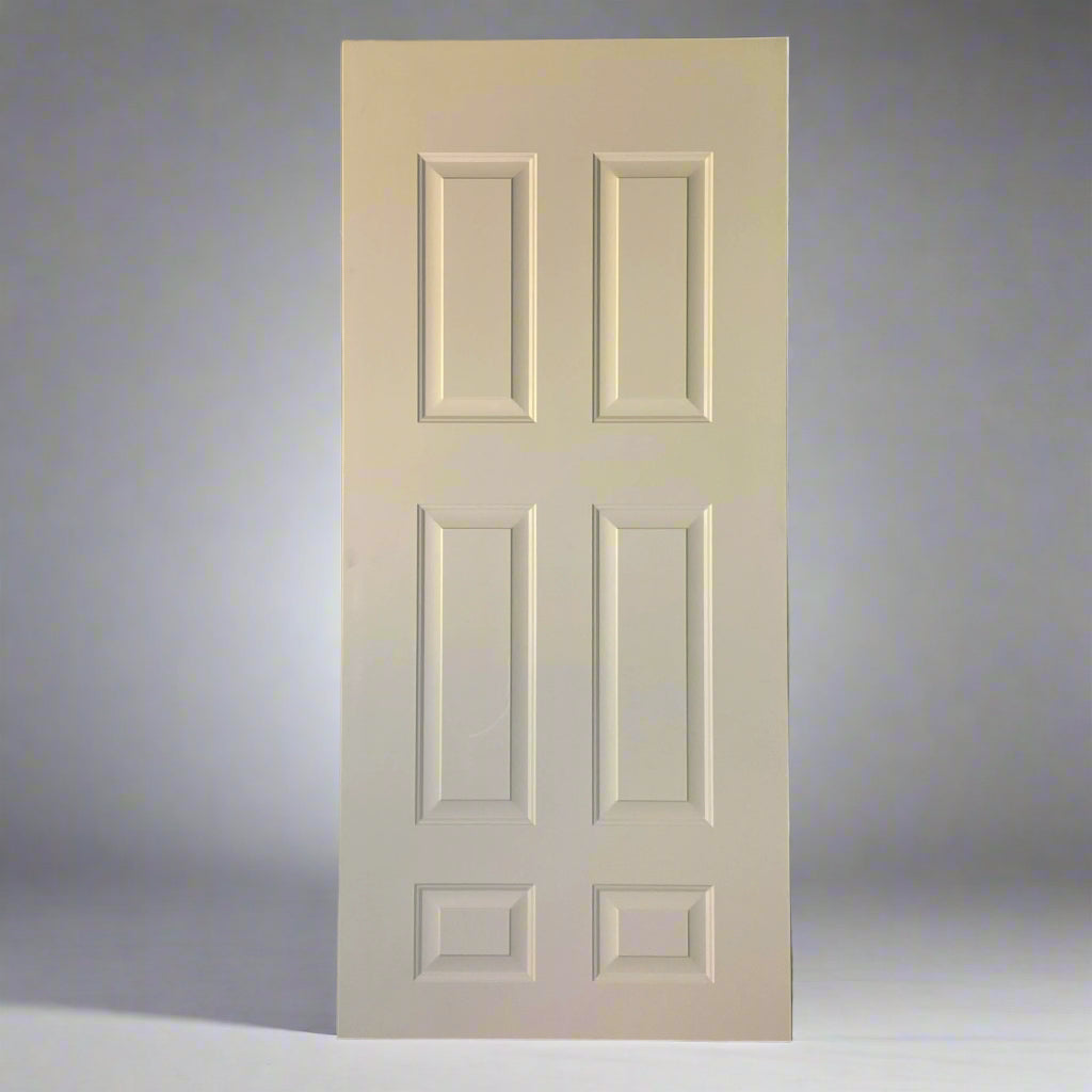 Panel Solid Wood Primed Slab Door 80"H x 36"W White TS30210U1-000129