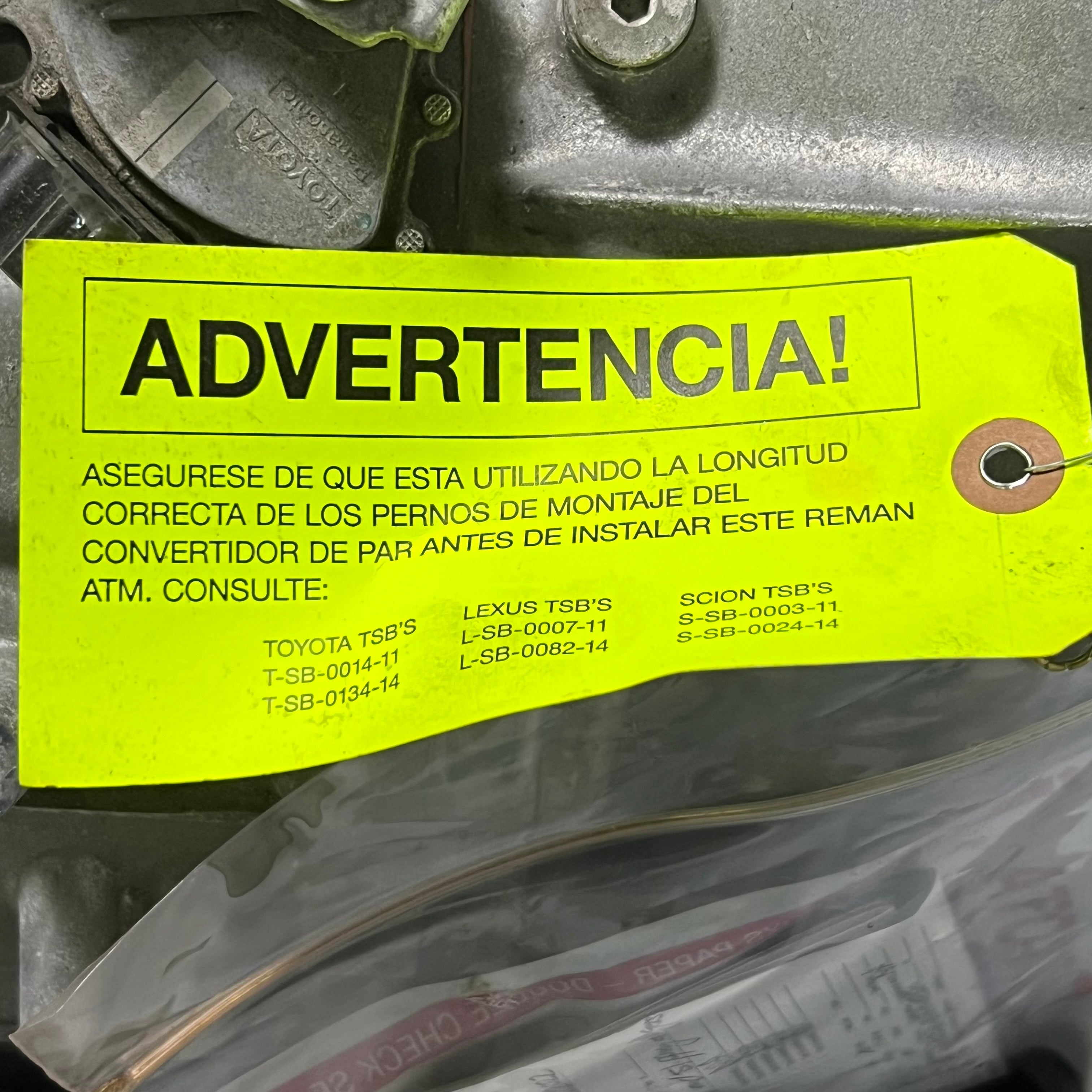 2022 Toyota RAV4 Used Automatic Transmission w/ Torque Converter 30510-0R080-84