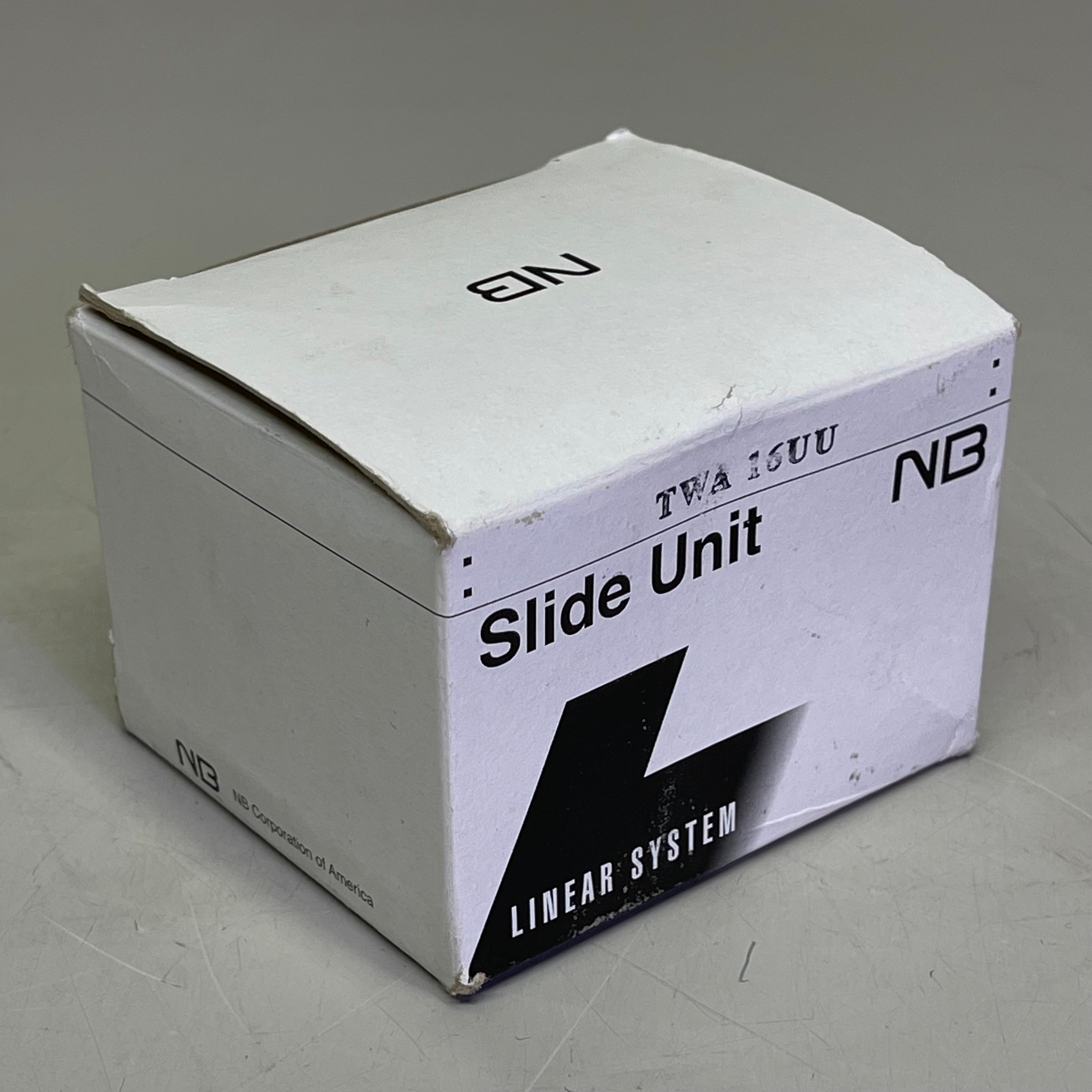 NB Linear System Pillow Block Slide Unit 3.25" x 2.75" x 2.125", 1" Dia TWA16UU