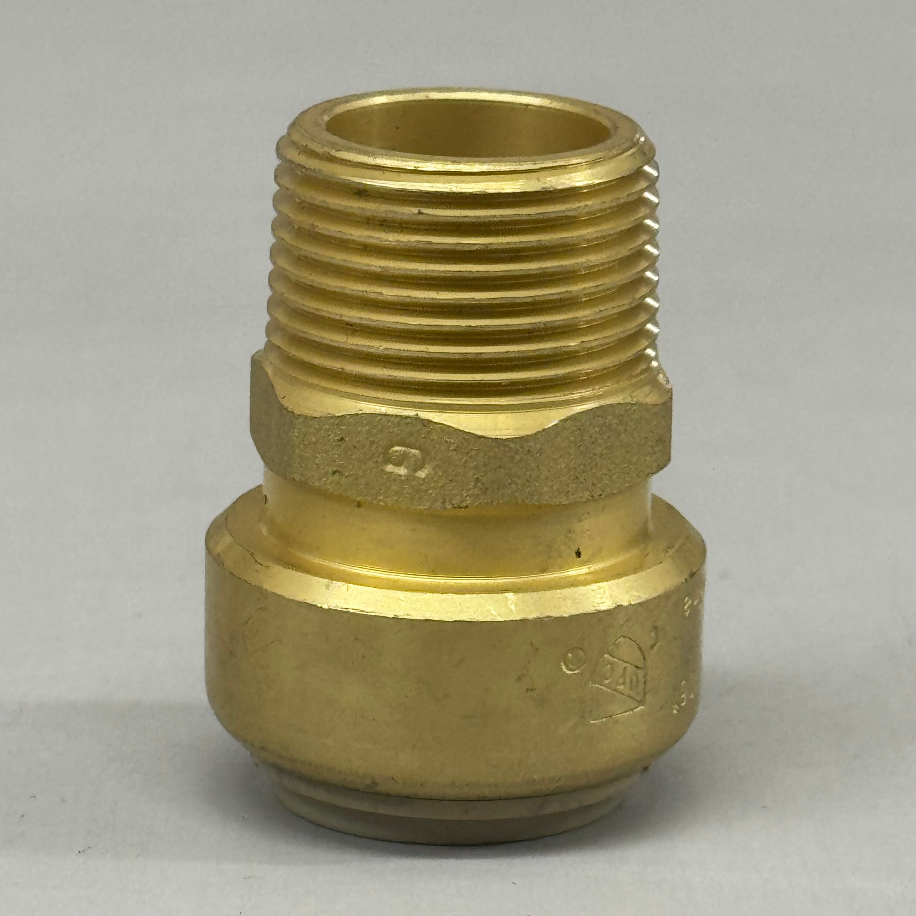 JONES STEPHENS  (3 Pack) Plumbite Push On Male Adapter 3/4"x3/4" Brass C77418LF
