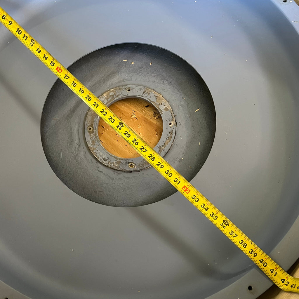 KOMATSU Housing a Inlet Sz 41.5" D x 8.5" H, Grey 58F-43-03260