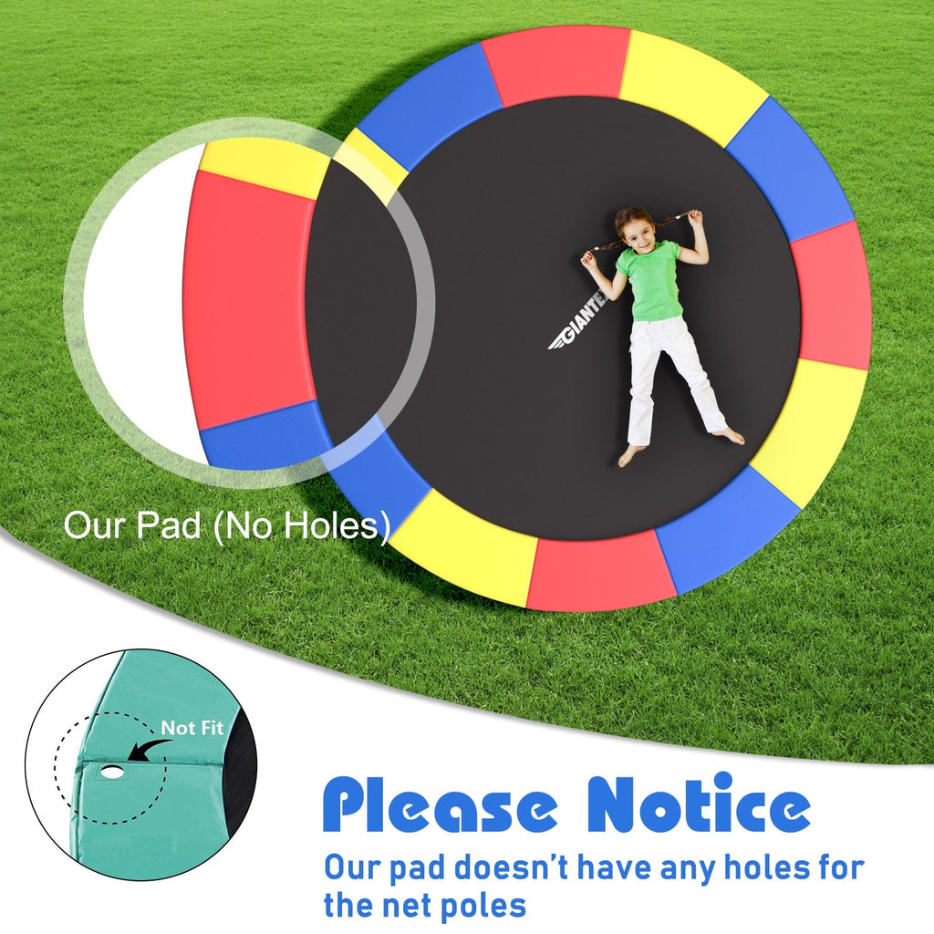 14 Feet Waterproof and Tear-Resistant Universal Trampoline Safety Pad Spring Cover