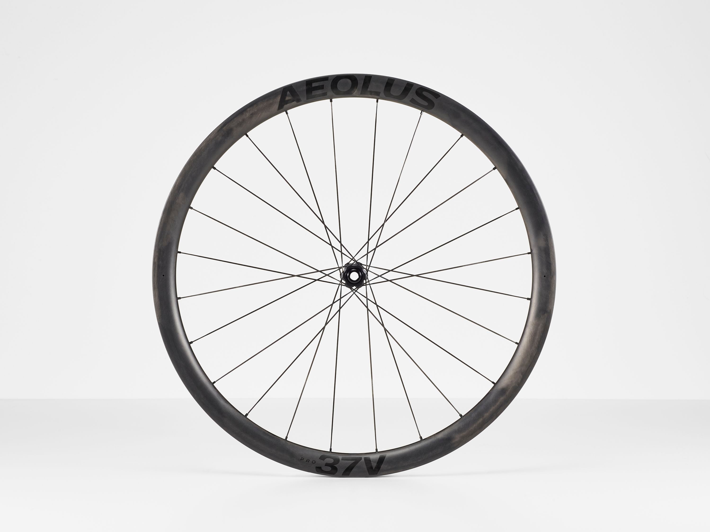 Wheel Front Bontrager Aeolus Pro 37V Disc TLR 12T Black