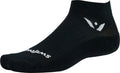 Swiftwick Pursuit Ankle Socks - Black Small