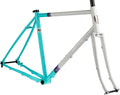All-City Gorilla Monsoon Frameset - 650b Steel Aqua Seafoam 46cm