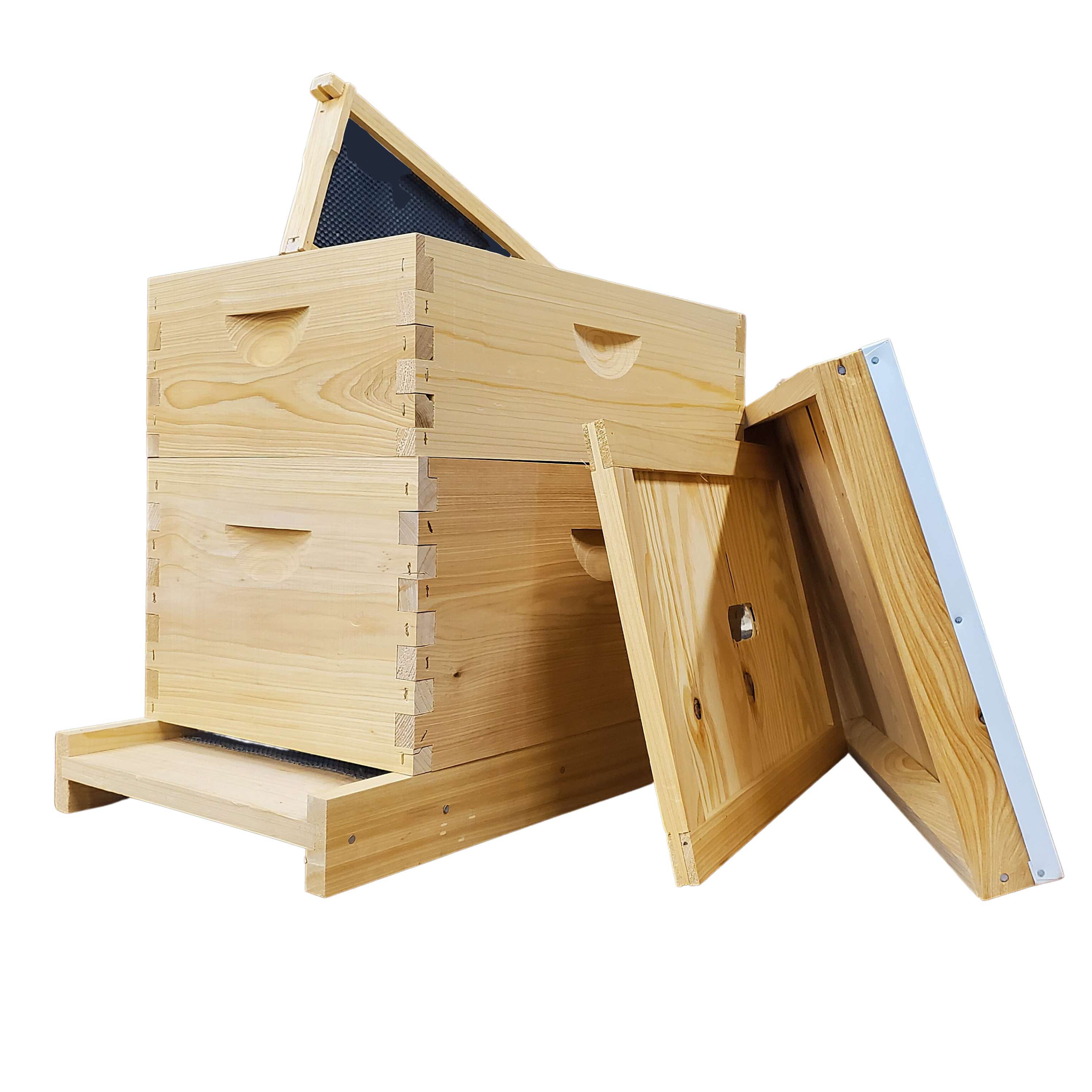 8-Frame Deep and Medium Box Hive Kit